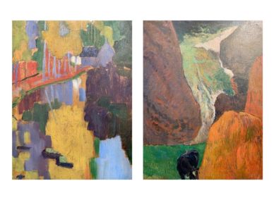 Paris: Gauguin dictated the standards for a good painting. Sérusier, Filiger, Bonnard and the others followed.
