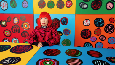 The sun never sets on the Yayoi Kusama Empire: from her psychiatric hospital the 92-year-old artist continues to organize a multitude of exhibitions