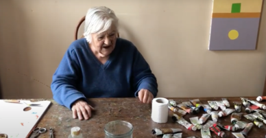 Tribute to Etel Adnan, poet and painter