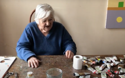 Tribute to Etel Adnan, poet and painter