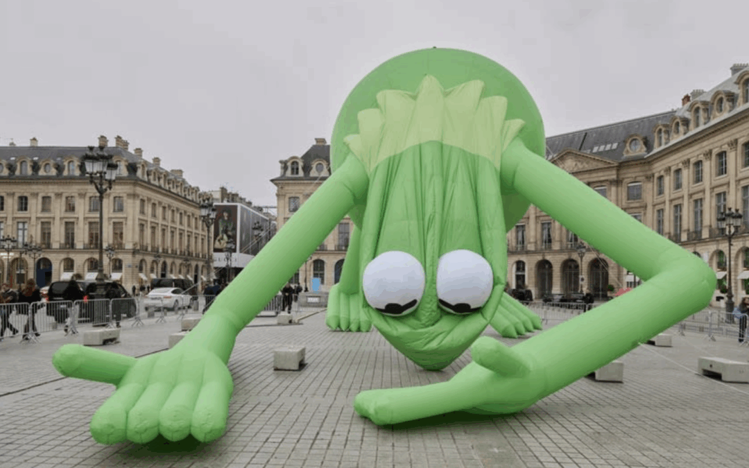 Art Basel in Paris: The Euphoria of Abundance and the Giant Sad Frog