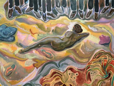 Michael Armitage:in venice, The Beautiful Exhibition of an Exceptional Painter