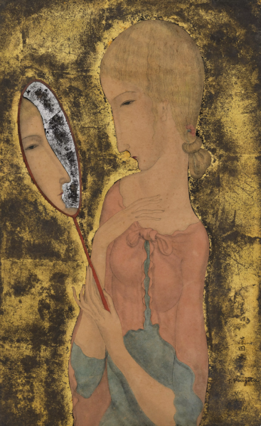 Foujita La femme au miroir_1